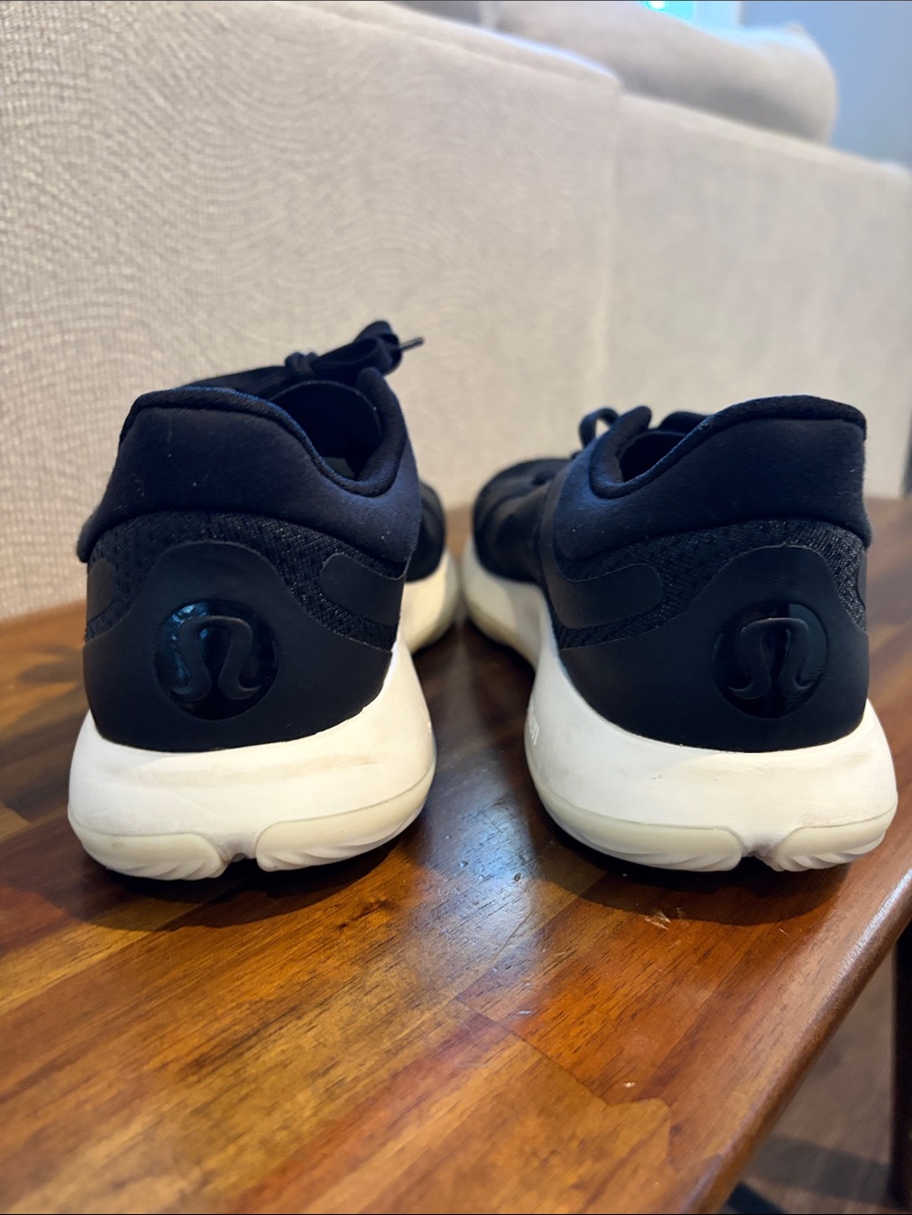 lululemon athletica Black and White Sneakers